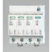 3 Phase Surge protection in Metal Enclosure, Comes with 4 pole Surge protector		